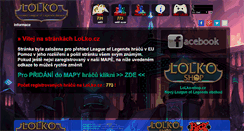 Desktop Screenshot of lolko.cz