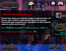 Tablet Screenshot of lolko.cz